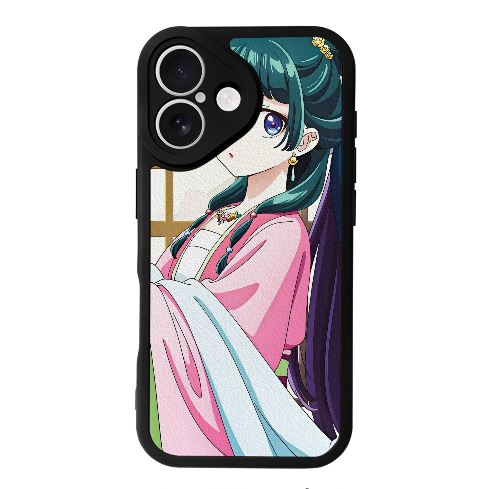 薬屋のひとりごと The Apothecary Diaries 【iPhone 16シリーズ対応】シリコンスマホケース（レザー調） 材質：シリコン